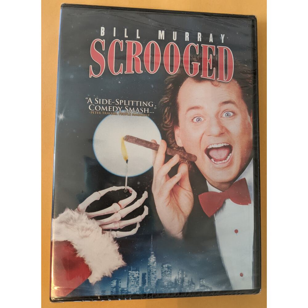 NEW DVD Movie Scrooged Bill Murray